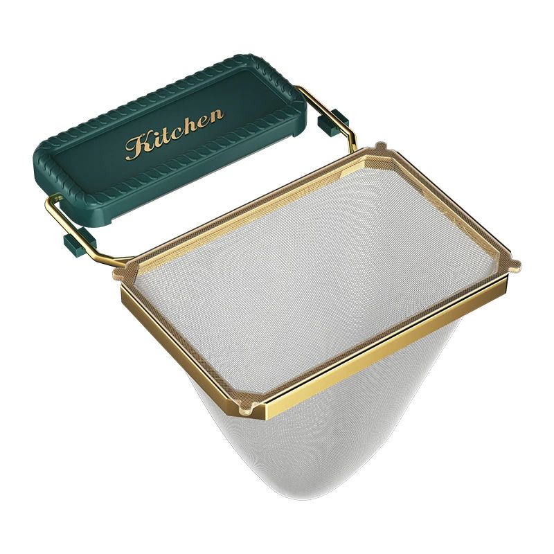 生ゴミ ゴミ箱 ネット 袋 折りたたみ 棚 三角コーナー 取り換えネット100枚付き シンク ホルダー 水切りネット