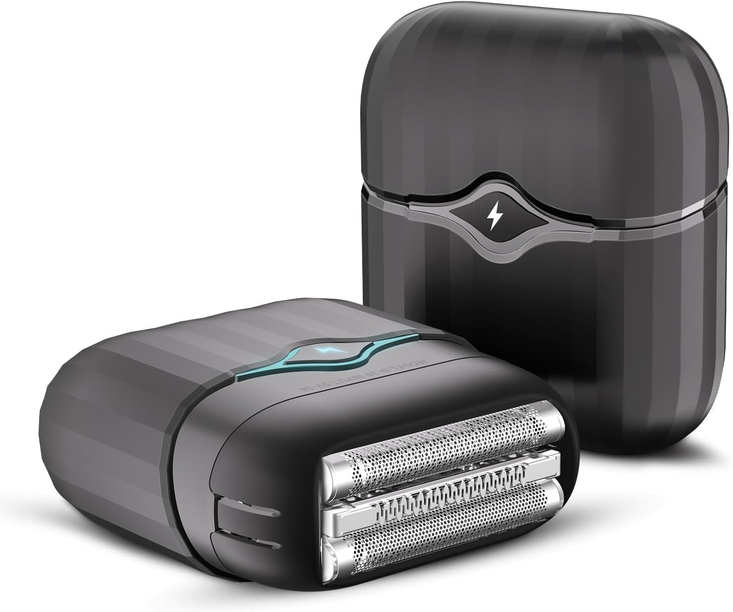 ギフト 人気 出張/旅行/車載用 軽量/持ち運び便利/収納ケース付 電気カミソリ 男性用カミソリ IPX7防水..