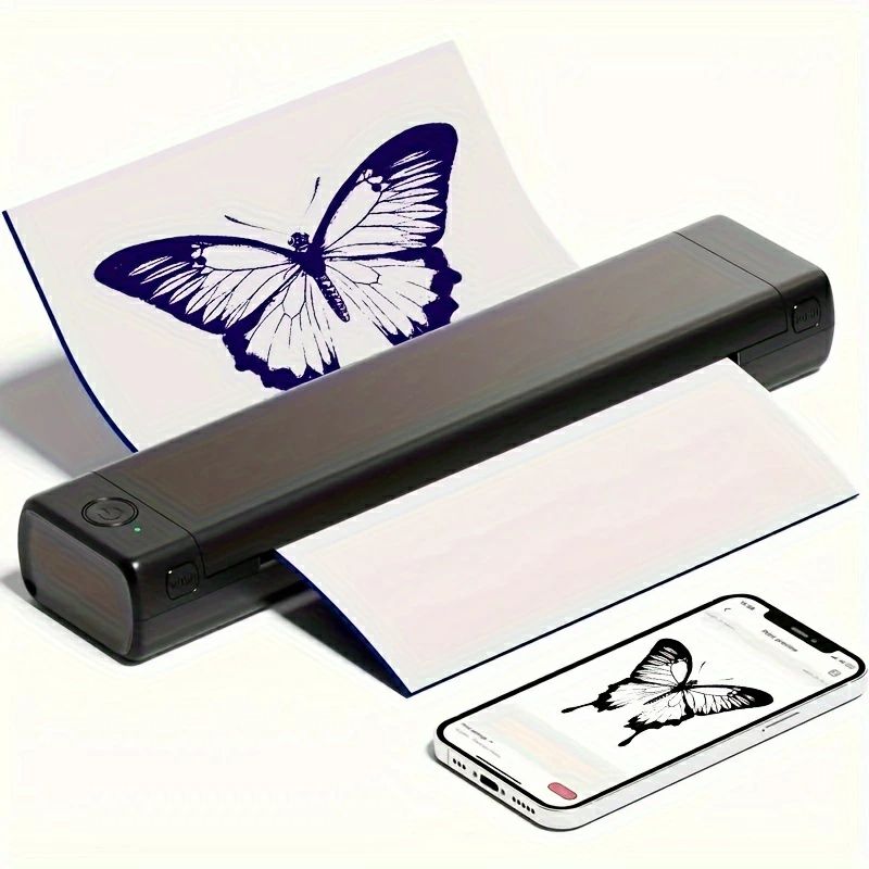 すべての ポータブル充電式タトゥートランスファーサーマルコピーマシン