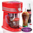 ノスタルジア コカコーラシリーズ フローズンドリンクメーカー Nostalgia Electrics Coca Cola Series FBS400COKE Frozen Beverage Maker 【並行輸入品】