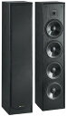 BIC America 2ウェイ タワースピーカー 黒 シングル Venturi DV64 2-Way Tower Speaker, Black Single 一本のみでの販売です 【並行輸入品】