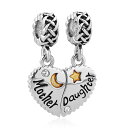 チャーム ブレスレット バングル用 CharmSStory チャームズストーリー CharmSStory Mom Mother Daughter Heart L...