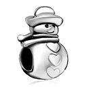 チャーム ブレスレット バングル用 LovelyJewelry ラブリージュエリー LovelyJewelry Silver Plated Snowman Sp...