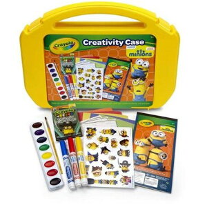 ミニオンズ お絵描き セット ミニオン Crayola Creativity Case - Minions おもちゃ 送料無料 【並行輸入品】