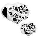 `[ uXbg oOp CharmSStory `[YXg[[ Heart Mom Love Family Tree Of Life Charm Beads Charmss For Bracelets ysAiz