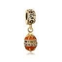 `[ uXbg oOp CharmSStory `[YXg[[ Faberge Egg Charms Dangle Beads Charms For Bracelets ysAiz