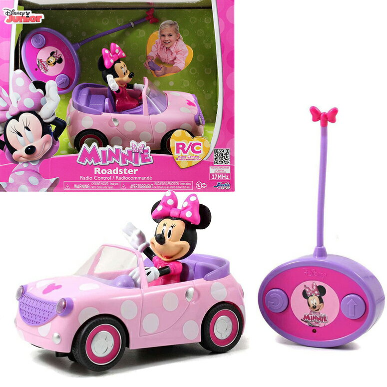 Jada Toys Minnie Mouse R/C Vehicle ミニーマウス ラジコンカー 【並行輸入品】