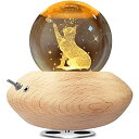 3D クリスタルボール ガラス玉 置物 Kajiewo Music Box, 3D Crystal Ball Music Box with Warm Light Projection, 360 ° Rotating Kids Night Light Room Decor Gift for Girls Women Kids Mom Birthday Valentine 039 s Day Christmas 【並行輸入品】