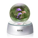 3D クリスタルボール ガラス玉 置物 AXAYINC 3D Crystal Ball Night Light with Stand 7 Colors Change for Kids Baby Bedroom Decor Birthday Gift … 【並行輸入品】