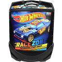 ホットウィール モンスタートラック ダウンヒルレース プレイセット Hot Wheels 100-Car, Rolling Storage Case with Retractable Handle, Model:20135 【並行輸入品】