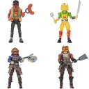 フォートナイト 人形 フィギュア おもちゃ FORTNITE Squad Mode Tomatotown Legends 4-Figure Pack, Series 6, Including Weapons, Harvesting Tools, Building Materials, Stands, and More. 【並行輸入品】