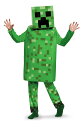 マイクラ おもちゃ クリーパー Creeper Deluxe Minecraft Costume, Green, Small (4-6) 【並行輸入品】(3)