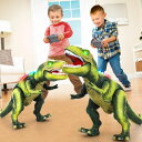 リモコン カー ギフト RC おもちゃ 車 STEAM Life Dinosaur Toys for Kids 3-5,Remote Control Dinos...