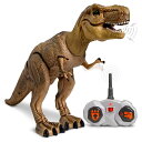リモコン カー ギフト RC おもちゃ 車 Discovery Kids Remote Control RC T Rex Dinosaur Electronic...