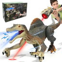 リモコン カー ギフト RC おもちゃ 車 Upgraded Dinosaur Toys for Kids 3-5-7 Years Old, Remote Co...