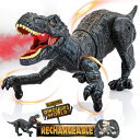 リモコン カー ギフト RC おもちゃ 車 Hot Bee Remote Control Dinosaurs Toys for Kids 3-5 5-7 T-R...