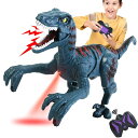 リモコン カー ギフト RC おもちゃ 車 APOBATK Remote Control Dinosaur Toys for Kid - Walking Din...