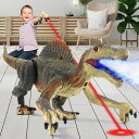 リモコン カー ギフト RC おもちゃ 車 Mini Tudou Remote Control Dinosaur Toys,RC Walking Robotic...