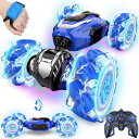 リモコン カー ギフト RC おもちゃ 恐竜 Remote Control Car, Gesture Sensing RC Stunt Car, 4 WD Tr...