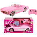 リモコン カー ギフト RC おもちゃ 車 Hot Wheels Barbie RC Corvette from Barbie The Movie, Full-...