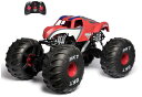 リモコン カー ギフト RC おもちゃ 車 Monster Jam Marvel Mega Spider-Man RC Monster Truck, All-T...