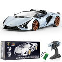 リモコン カー ギフト RC おもちゃ 車 MIEBELY Lamborghini Remote Control Car, 1:16 Scale Lambo T...
