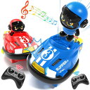 リモコン カー ギフト RC おもちゃ 車 bessome 2 Pack Remote Control Bumper Cars Toys for Ages 5-...