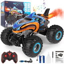 リモコン カー ギフト RC おもちゃ 車 BESWIT 1:16, 2.4 GHz All Terrain Monster Truck, RC Truck 2...