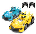リモコン カー ギフト RC おもちゃ 車 Klsniur 2 Pack Remote Control Cars Toys for Ages 6-12, 2.4...