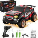 リモコン カー ギフト RC おもちゃ 車 Remote Control Car with Headlight and Light-up Shell for K...