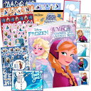 アナと雪の女王 アナ エルサ Disney Frozen Coloring Book with Stickers Set - Bundle Includes D...