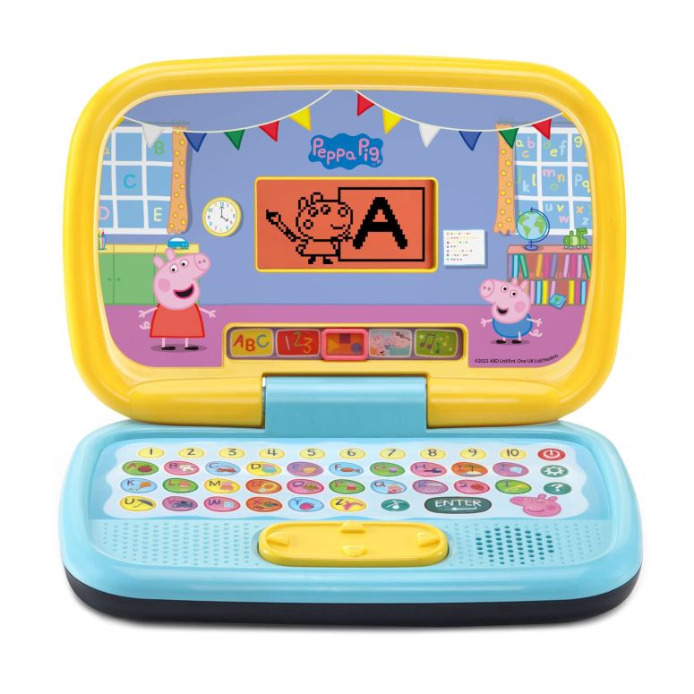 ペパピッグ きんてれ VTech Peppa Pig Play Smart Laptop 【並行輸入品】