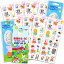 ペパピッグ きんてれ PeppaPig Peppa Pig Party Favors Sticker Set -- Bundle Includes 16 She...