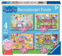 ペパピッグ きんてれ Ravensburger - Puzzle: Peppa Pig, Puzzles for children 3 years and ol...
