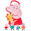 ペパピッグ きんてれ Peppa Pig 4-Figure Carry Case Storage 【並行輸入品】