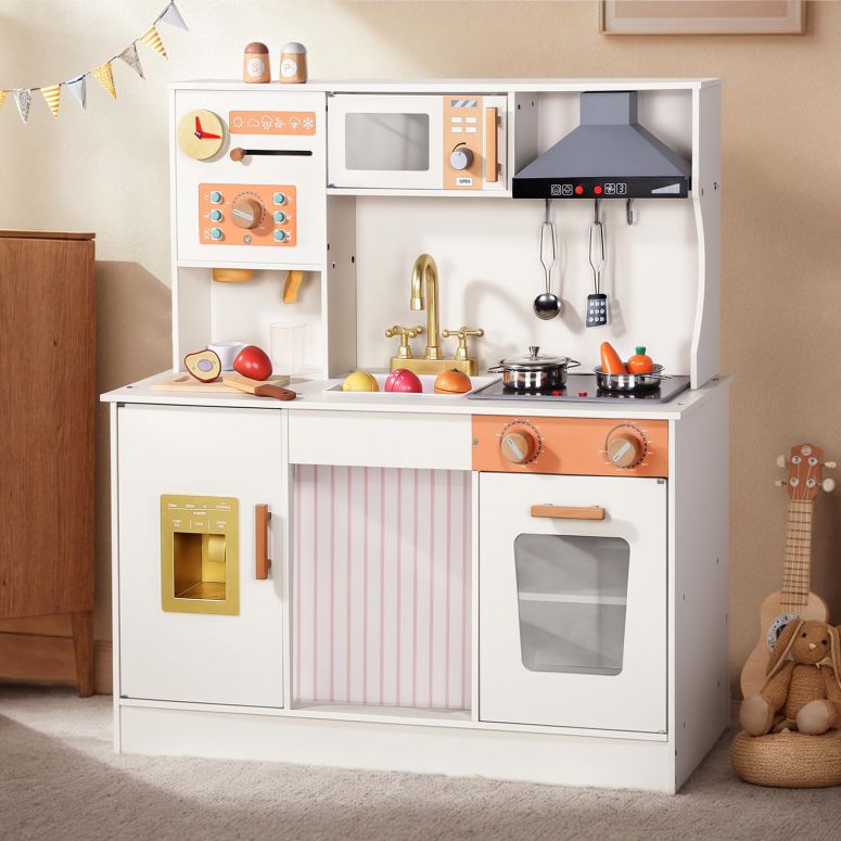 キッチン おままごと 台所 Kids Play Kitchen Set - Toys for 2 3 4 5 Year Old Boy Girl Christm...