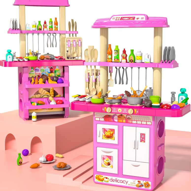 å ޤޤ  JUKUDAHU Pretend Play Kitchen Toys for Kid Age 3 4 5 6 7...