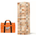 ゲーム パーティ 楽しめる Jenga Giant - Hardwood Blocks - Stacks to Over 5 feet - Officially Licensed - JS7 【並行輸入品】
