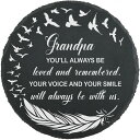 敷石 飛び石 庭園 洋風 庭 Grandpa Memorial Stone Garden Plaque Grandpa Stepping Stones Gran...