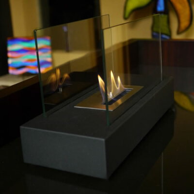 会話も弾むお洒落な卓上暖房器具♪Nu-Flame卓上暖房【Incendio】Model#:NF-T1INOエタノール燃料【エタノール暖炉】【ストーブ・ヒーター】【ギフト贈り物】【05P01Nov14】