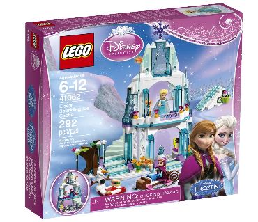 アナと雪の女王 レゴ LEGO製 ディズニープリンセス エルサのスパークリング アイスキャッスル Disney Princess Elsa's Sparkling Ice Castle 41062 【 キラキラ輝く レゴブロック ブロック アナ雪 アナと雪の女王 お城 】 【並行輸入品】