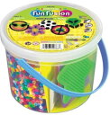 パーラービーズ 6000カウント バケツ-マルチ ミックス ファンフュージョン Perler Beads 6,000 Count Bucket-Multi Mix 【 大容量 大量 ビーズ アイロンビーズ ビーズを並べ アイロンで接着 平面 立体 】 【並行輸入品】