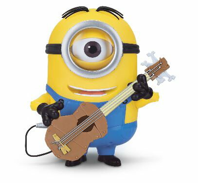 ミニオンズ スチュワート インテレストとギター ミニオン デスピカブル ミー社 Despicable Me Minions Stuart Interacts with Guitar  おもちゃ 