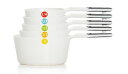 楽天MJ-MARKETオクソー社OXO グッド グリップ プラスチック メジャリング カップ 6ピース ホワイト Good Grips Plastic Measuring Cups, 6-Piece, White 【 軽量 カップ スプーン ひしゃく スナップ構造 一体化 フック付きヘラ かわいい 調理器具 料理 】 【並行輸入品】