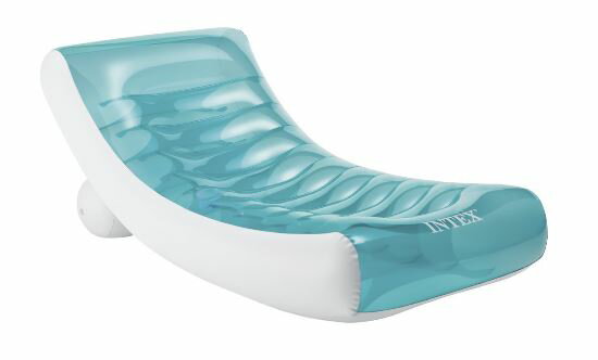 インテックス社 Intex ロッキン インフレータブル ラウンジ 74× 39 インチ Rockin 039 Inflatable Lounge, 74 X 39 【 浮輪 エアチェアー 空気椅子 椅子 空気注入式 おしゃれ でかい 快適 夏 プール ドリンクホルダー コンパクト収納 】 【並行輸入品】