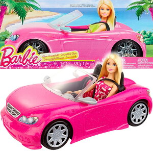 バービー Barbie コンバーチブル ＆ ドール パック Convertible and Doll Pack 【 バービー ピンク ラメ キラキラ 車 オープンカー シートベルト オシャレなファッション ドレス シューズ サングラス 】 【並行輸入品】