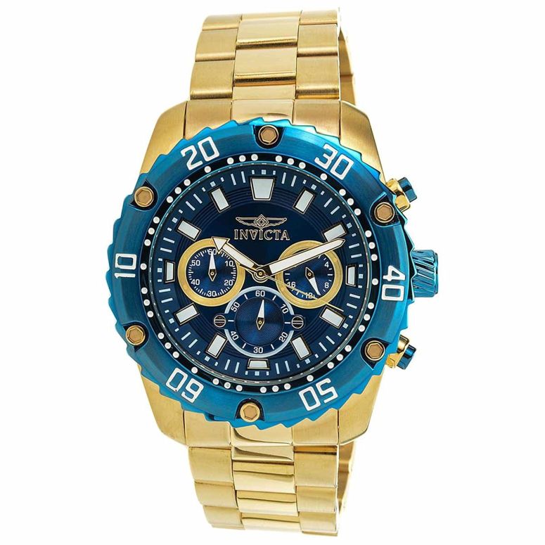 インビクタ Invicta インヴィクタ 男性用 腕時計 メンズ ウォッチ プロダイバーコレクション Pro Diver Collection クロノグラフ ブルー 22518 【並行輸入品】