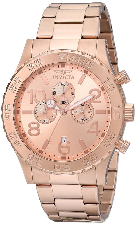 インビクタ Invicta インヴィクタ 男性用 腕時計 メンズ ウォッチ クロノグラフ ピンク 1271 【並行輸入品】