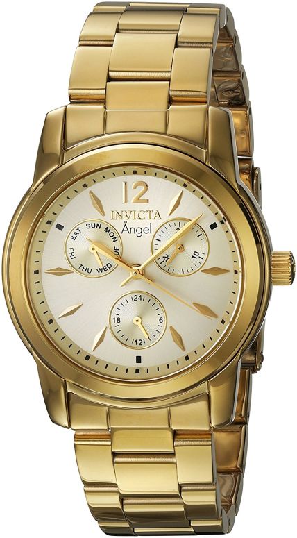 インビクタ Invicta インヴィクタ 女性用 腕時計 レディース ウォッチ ゴールド 21691 【並行輸入品】