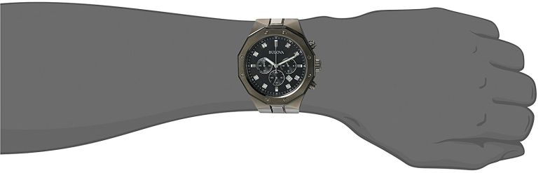 ブローバ Bulova 男性用 腕時計 メンズ ウォッチ ブラック 98D142 【並行輸入品】